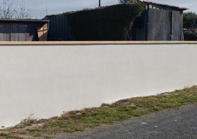 Mur de clôture