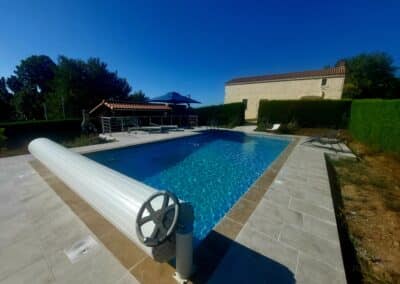 Aménagement d'une piscine